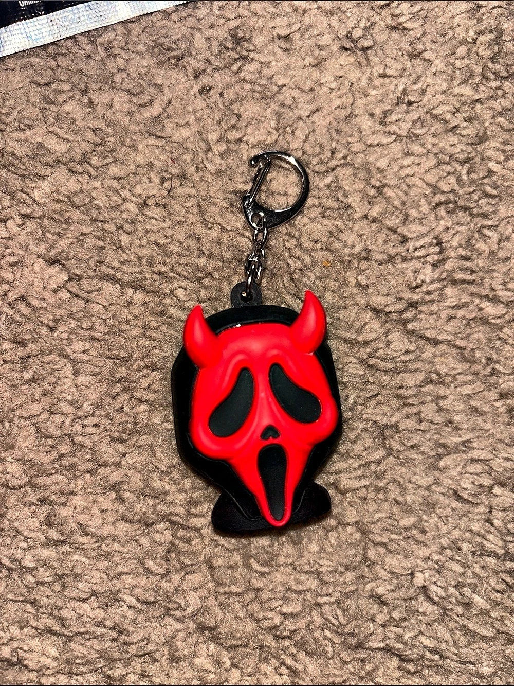 VIRAL Spirit Halloween GhostFace Figural Bag Clip Series 1 - Devil Version Ex. A